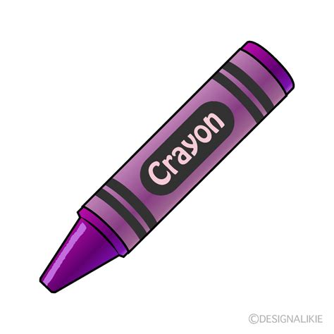 Purple Crayon Clipart: Fun and Vibrant Images for Any Project